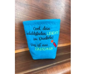 Stickdatei - Dein Geduldsfaden leuchtet